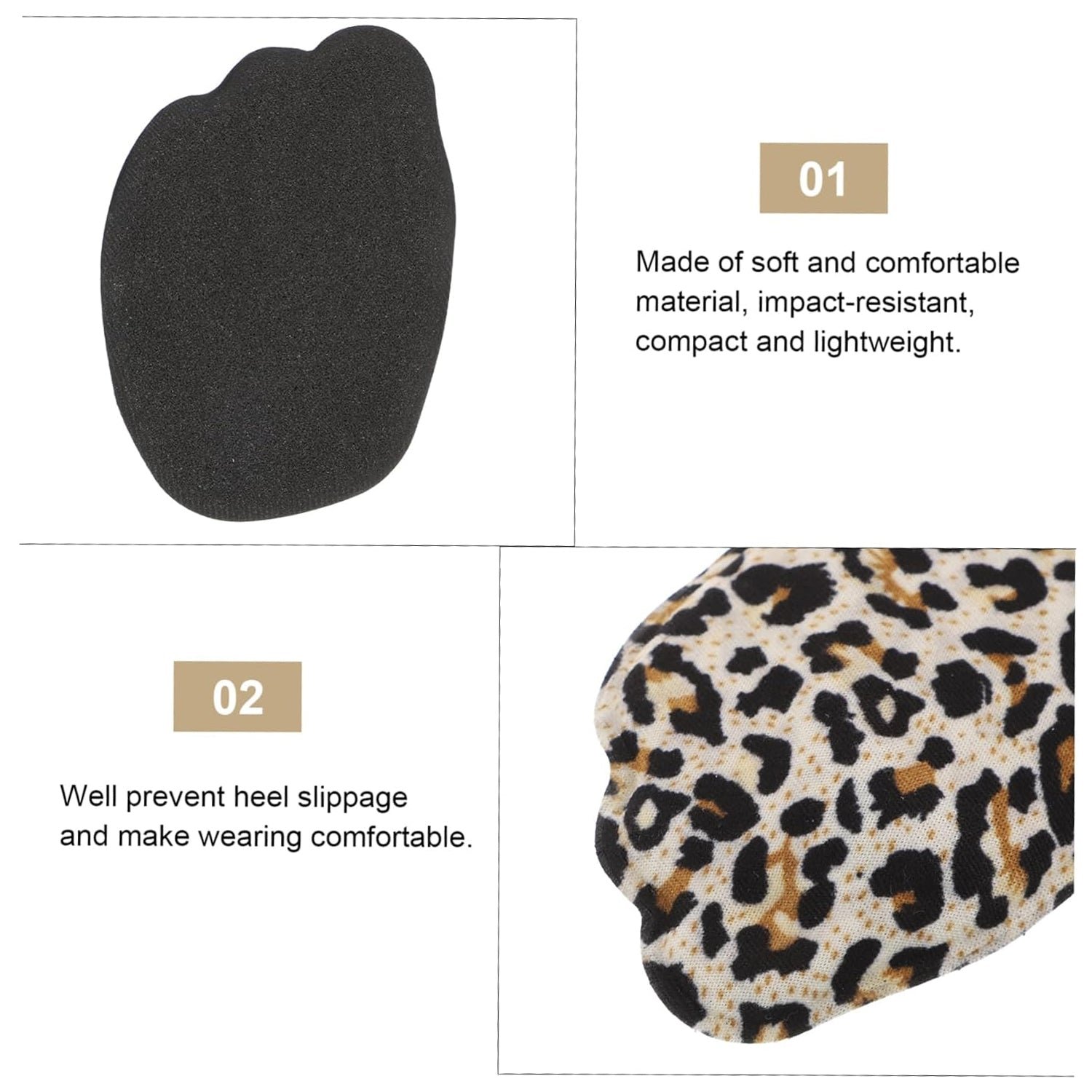 Heel Cushion Inserts – Non Slip Callus Prevention Insoles | Velvet Wellness