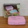 Leak Proof Lunch Box with 3 Compartments and Spoon Set