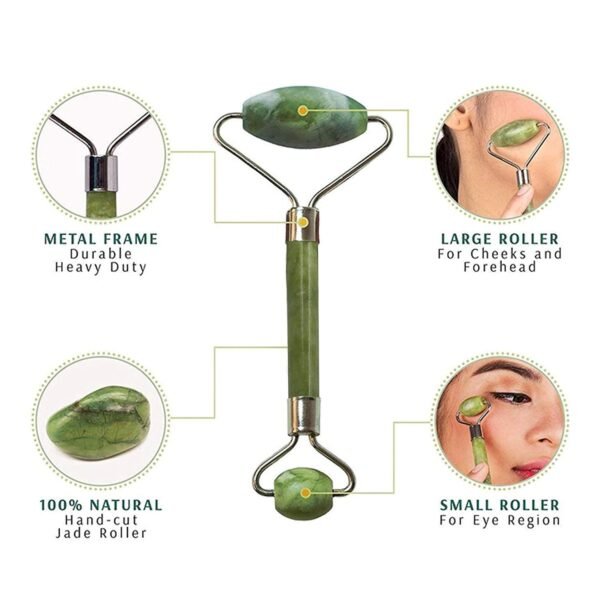 Double Head Face Roller – Puffiness Relief & Skin Rejuvenation
