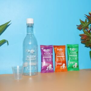Concentrated Floor Cleaner Refill Kit – Eco-Friendly with Measuring Bottle