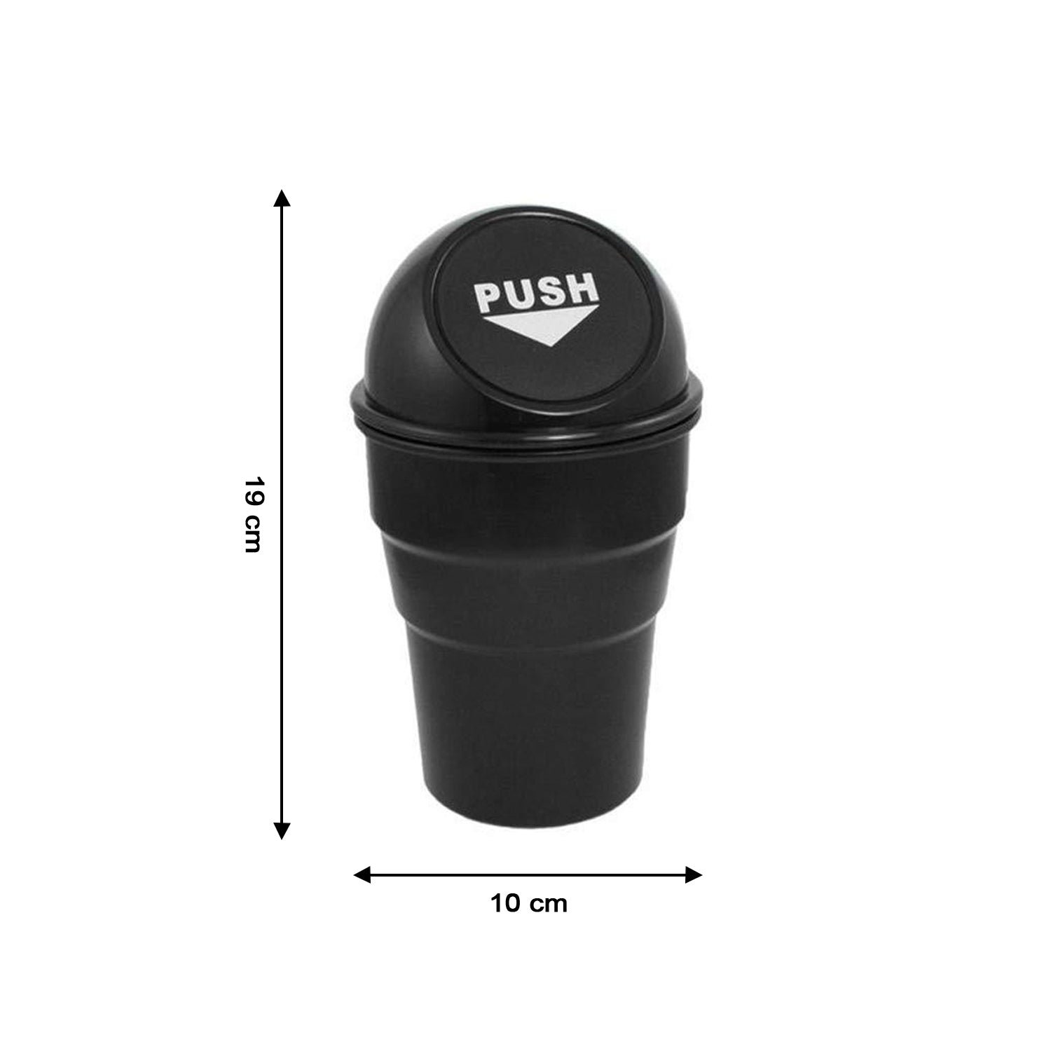 Car Dustbin – Compact & Portable Waste Bin for Vehicles | Velvet Wheels