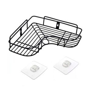 Corner Shelf Organiser – Stainless Steel Self-Adhesive | Bathora