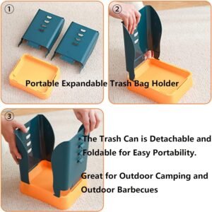 Expandable Waste Bin – Compact & Portable | Velvet Wheels