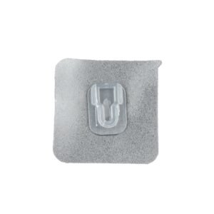 Adhesive Hooks – Transparent Damage-Free Wall Hanging | GlimmerHome