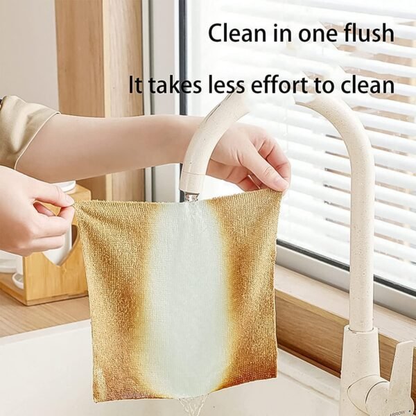 Microfiber Cleaning Cloth Set – 10 Pcs Multi-Use & Absorbent | Velvet Wipe