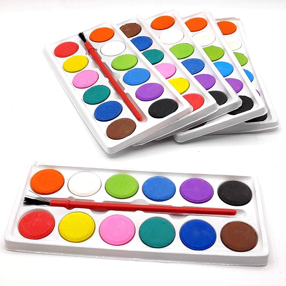 07_8069871e-5720-46dc-9256-5a7339aab095 Watercolor Kit – 12 Shades & Paint Brush Set | Colorful Creations