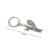 Religious Peepal Leaf Keychain – Durable Metal for Daily Inspiration