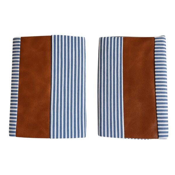 Leather & Cotton Pillow Covers – 20x20 Inch (2-Pack) | Styleva