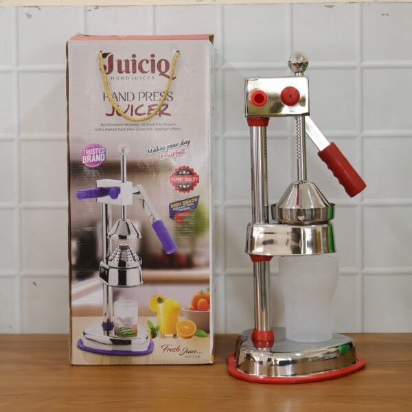 Manual Juicer – Durable Stainless Steel Citrus Extractor