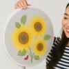 Sunflower Mesh Fan Cover – Dust Protection & Stylish Fit