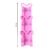 Multi-Purpose Hanging Organizer – 6 Durable Pink Hooks