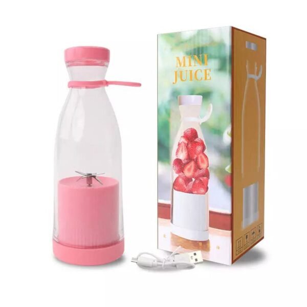 Portable Juicer Blender – 420ml Smoothie Maker with 6 Blades | Dabster