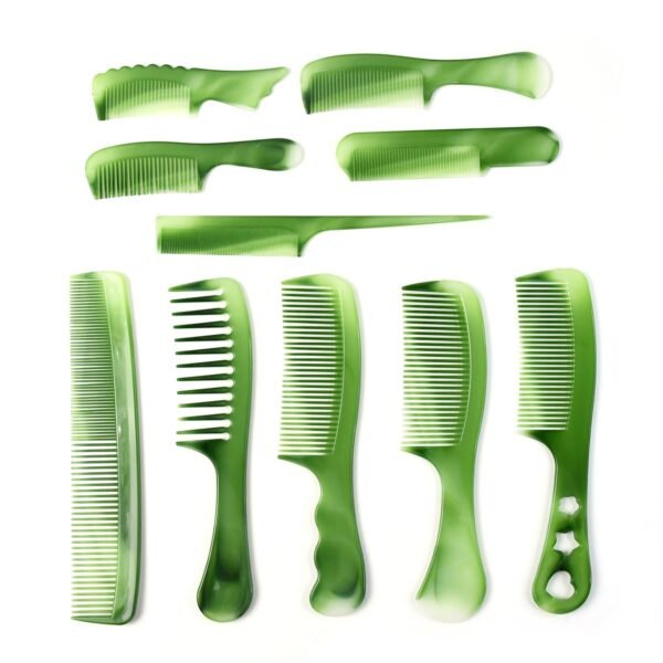 Salon Multipurpose Hair Comb 10 Pc Set Styling Grooming Professional Use (1 Set)