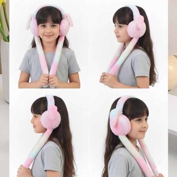 Winter Earmuffs for Kids – Soft Plush & Cozy Ear Warmers, chu chu