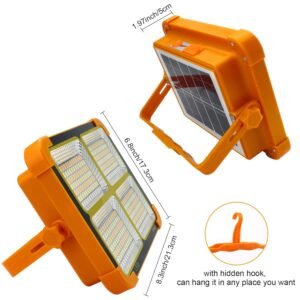 Solar LED Flood Light – High Brightness & Portable Power Bank