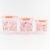 Airtight Food Storage Set – Square Floral Design, 3 Pcs