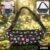 Floral Print Waist Bag – Adjustable Strap with Zipper Pockets