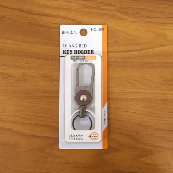 Key Holder with Dual Ring – Sturdy & Stylish for Everyday Use