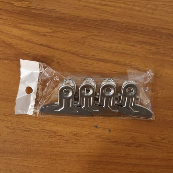 Heavy Duty Metal Paper Clamp Clips – Strong Grip & Durable 4 Pc Set