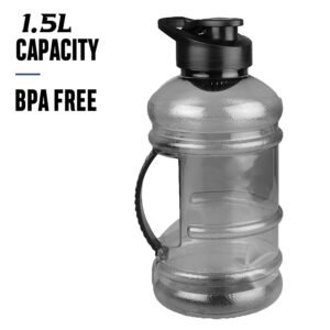 1.5L Gym Water Bottle – Mixer & Strainer | hydrozilla