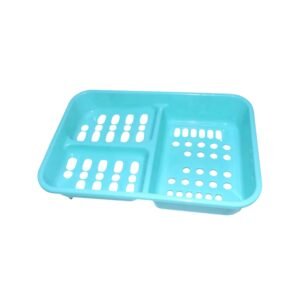 Self-Draining Soap Dish – 3-in-1 Plastic Holder | VelvetBubbles
