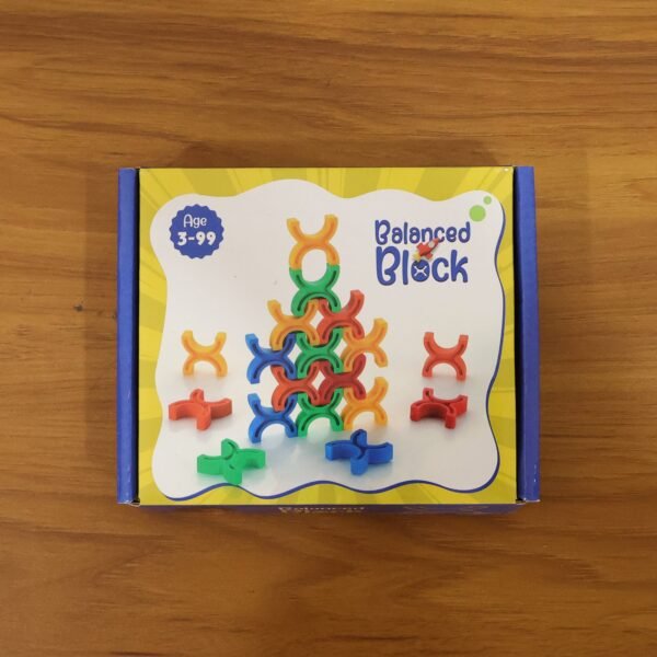 Balanced Blocks Stacking Toy – Boosts Creativity & Motor Skills