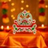 Small Decorative Singhasan – Elegant Plastic Throne for Pooja Idols