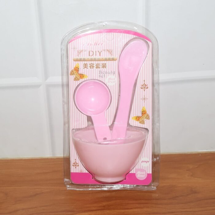 Facial Mask Mixing Bowl Set – Hygienic 3-Piece Skincare Kit