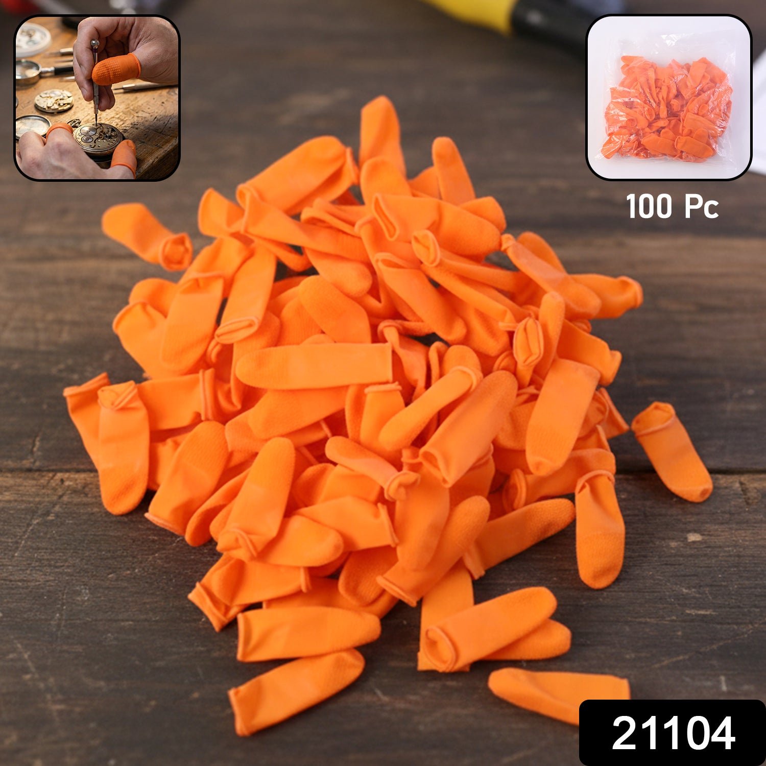 Protective Finger Cover – 100 Pieces for Precision & Grip