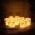 LED Flameless Decorative Candle Set – 12 Square Tealight Lamps