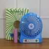 Portable Mini Table Fan – Rechargeable with Detachable Battery