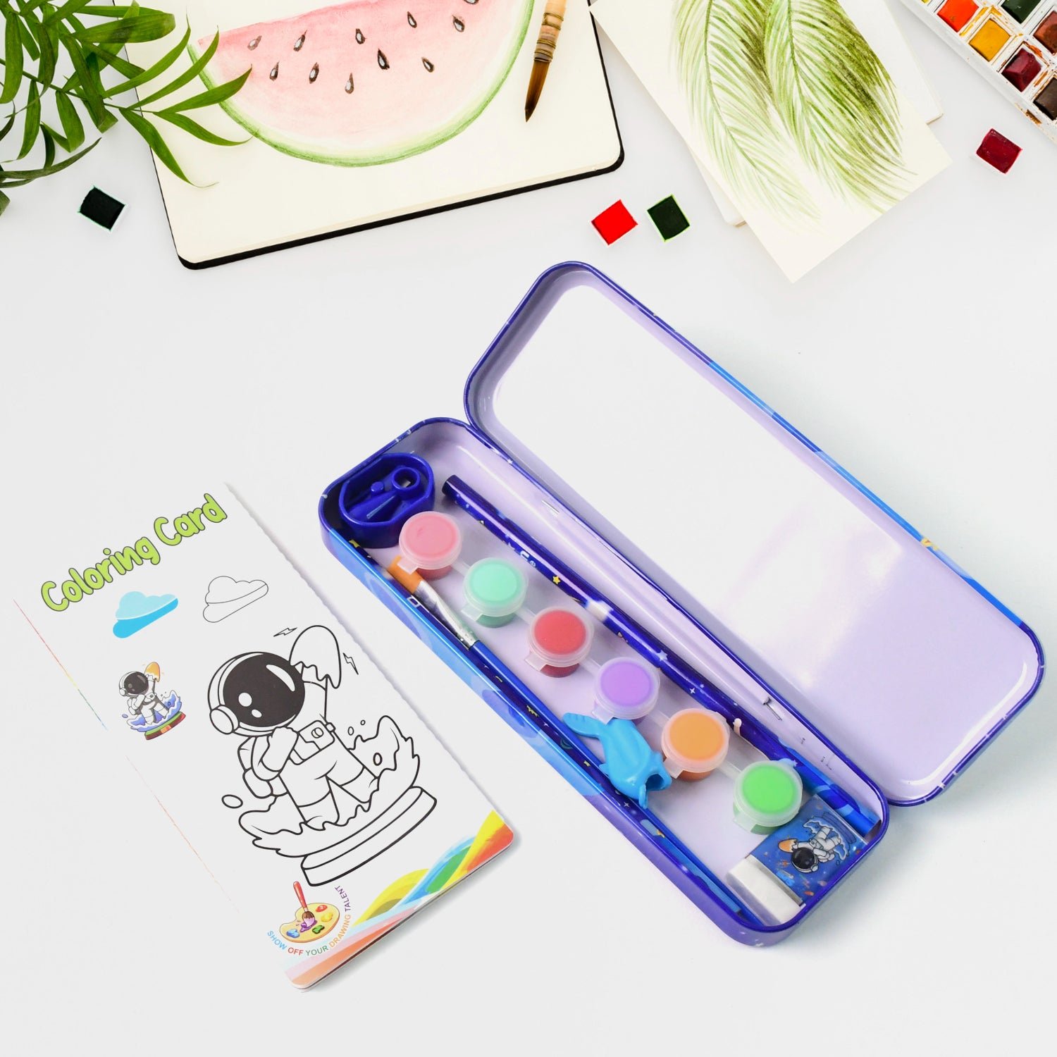 Space Theme Kids Stationery Set – Creative Art & Learning Kit