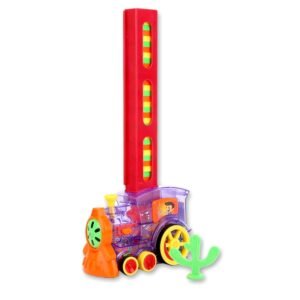 Domino Train Set – 40-Piece Automatic Block Laying Toy | Little Blocks