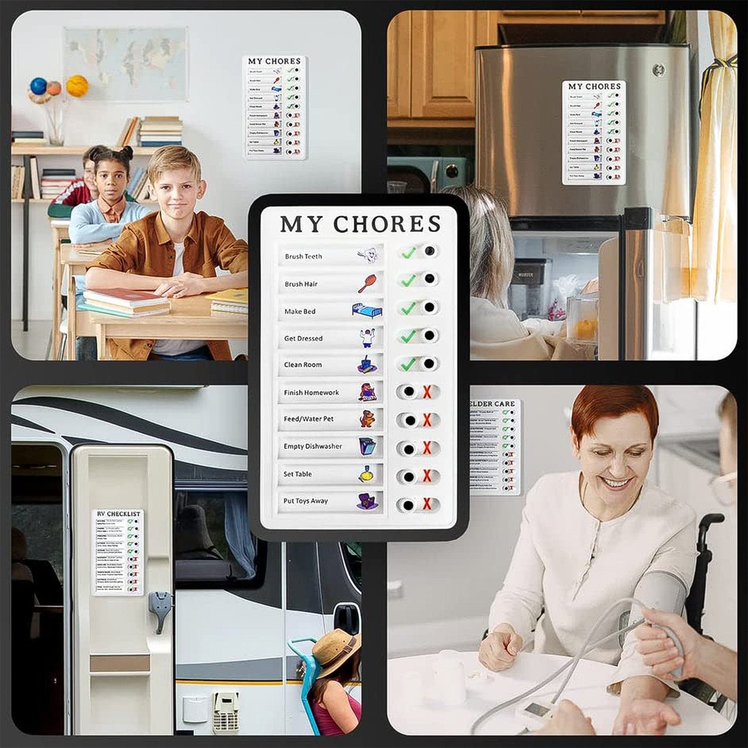Chores Note Board – Daily Task Planner & Reminder | Foloria