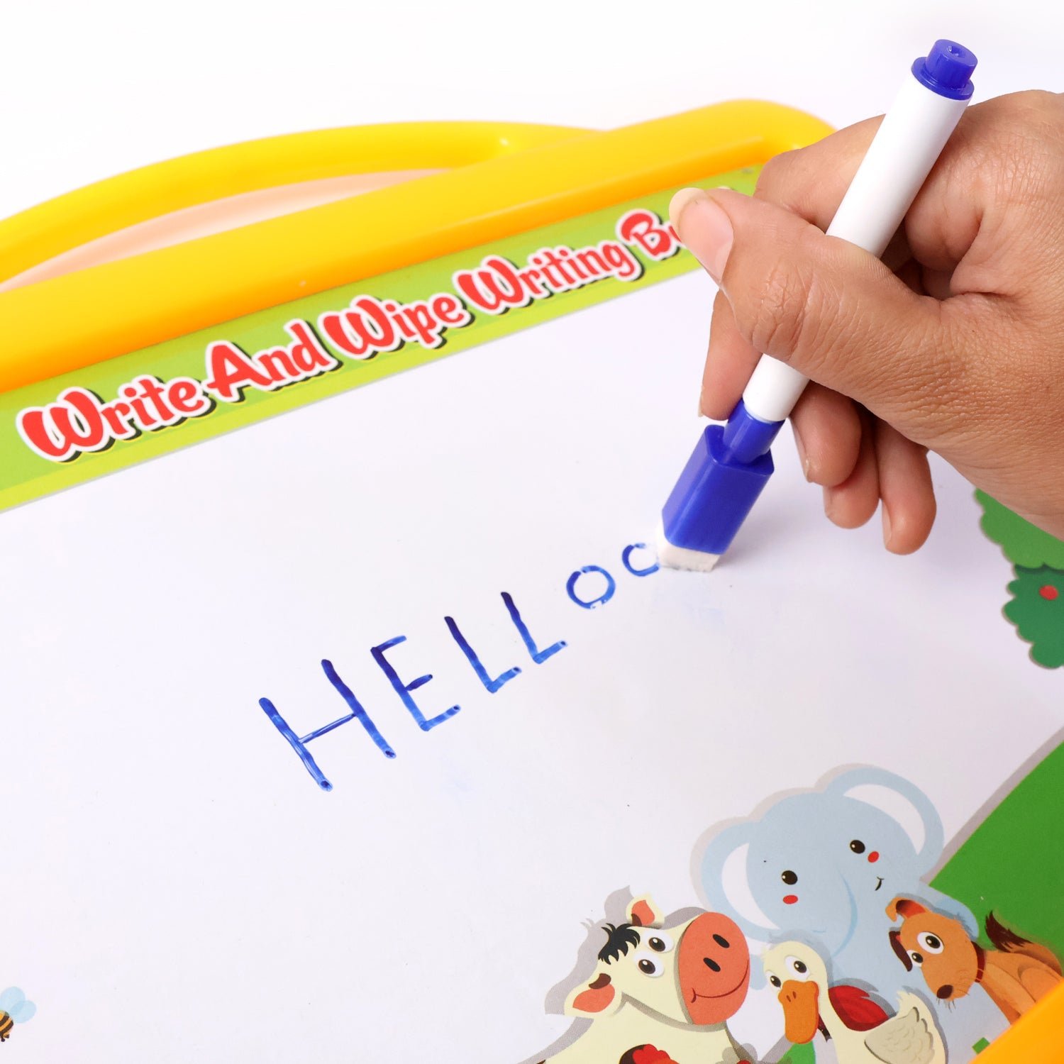 Kids Writing Board Set – Double-Sided Whiteboard & Blackboard