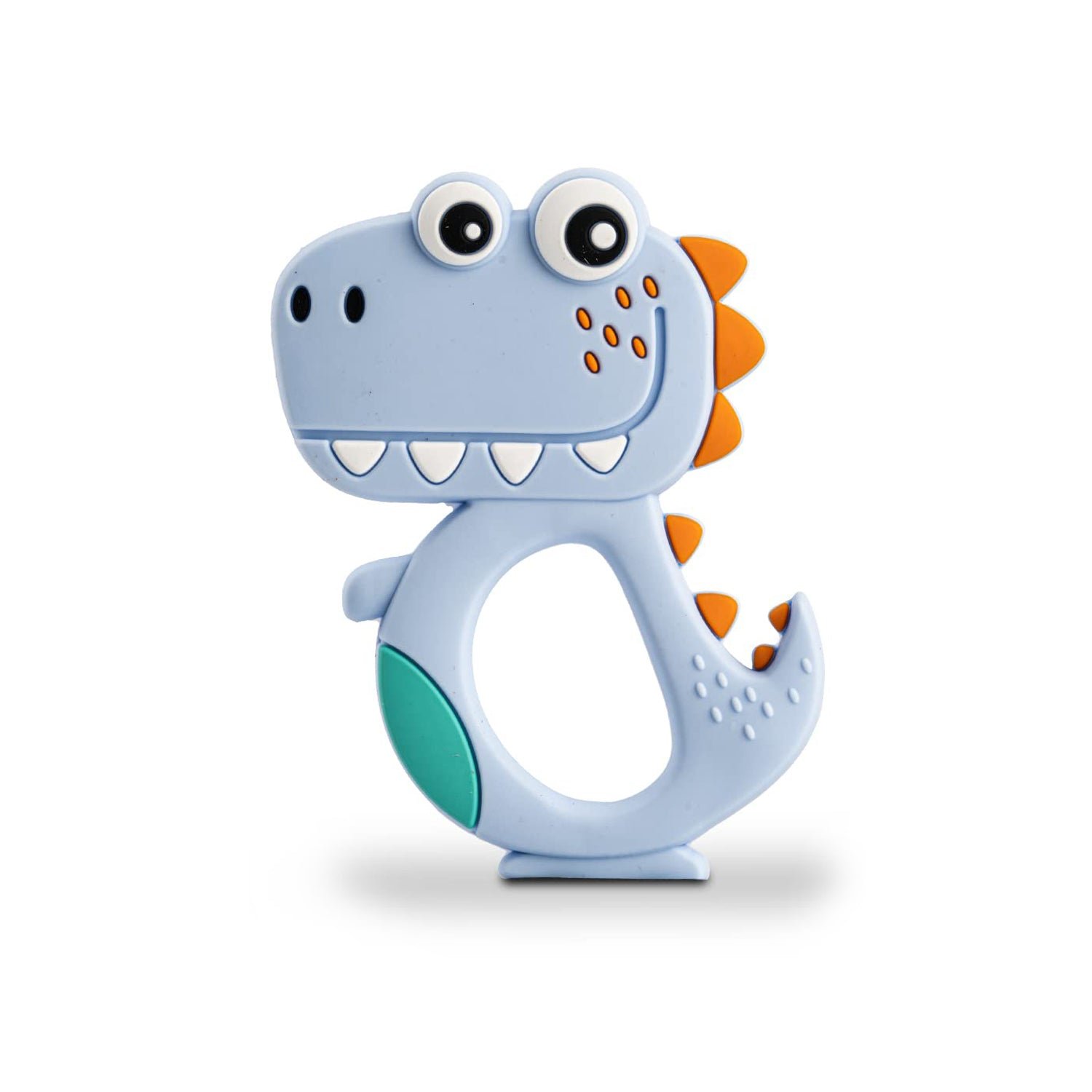 Dinosaur Baby Teether – Soft BPA-Free Silicone | Babyova