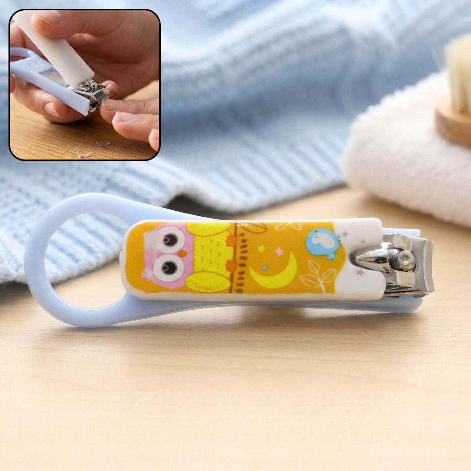 Baby Nail Clipper – Safe, Cute Owl Design for Infants