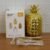 Gold Stainless Steel Cutlery Set – Luxury 24-Piece with Pineapple Stand