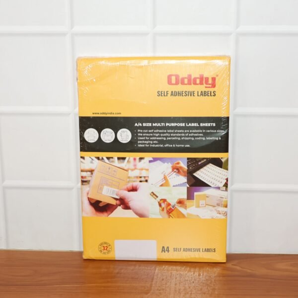 Self-Adhesive Labels A4 Sheets – 2400 Permanent Printer Stickers