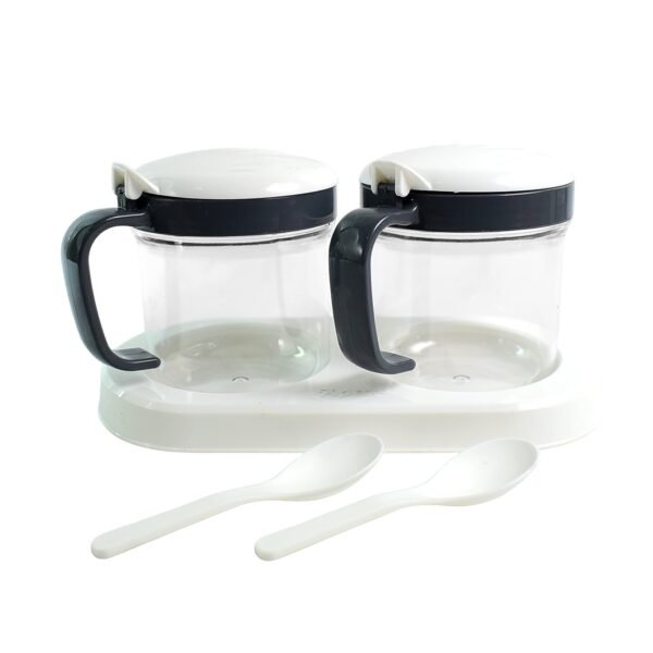 Pickle Container Set – Airtight & Unbreakable 2-Piece Jars