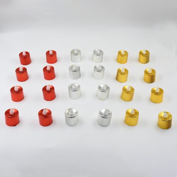 LED Diya – Smokeless Electric Candles 24 Pc Set | Styleva