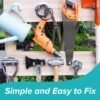Heavy Duty Tool Hanger Hooks – 5-Pack Garage Storage | GlimmerHome