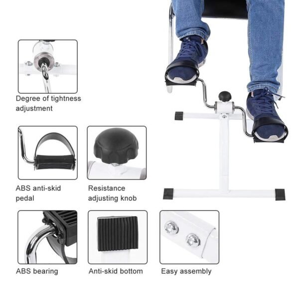 Mini Pedal Exerciser – Compact & Portable Home Workout Equipment