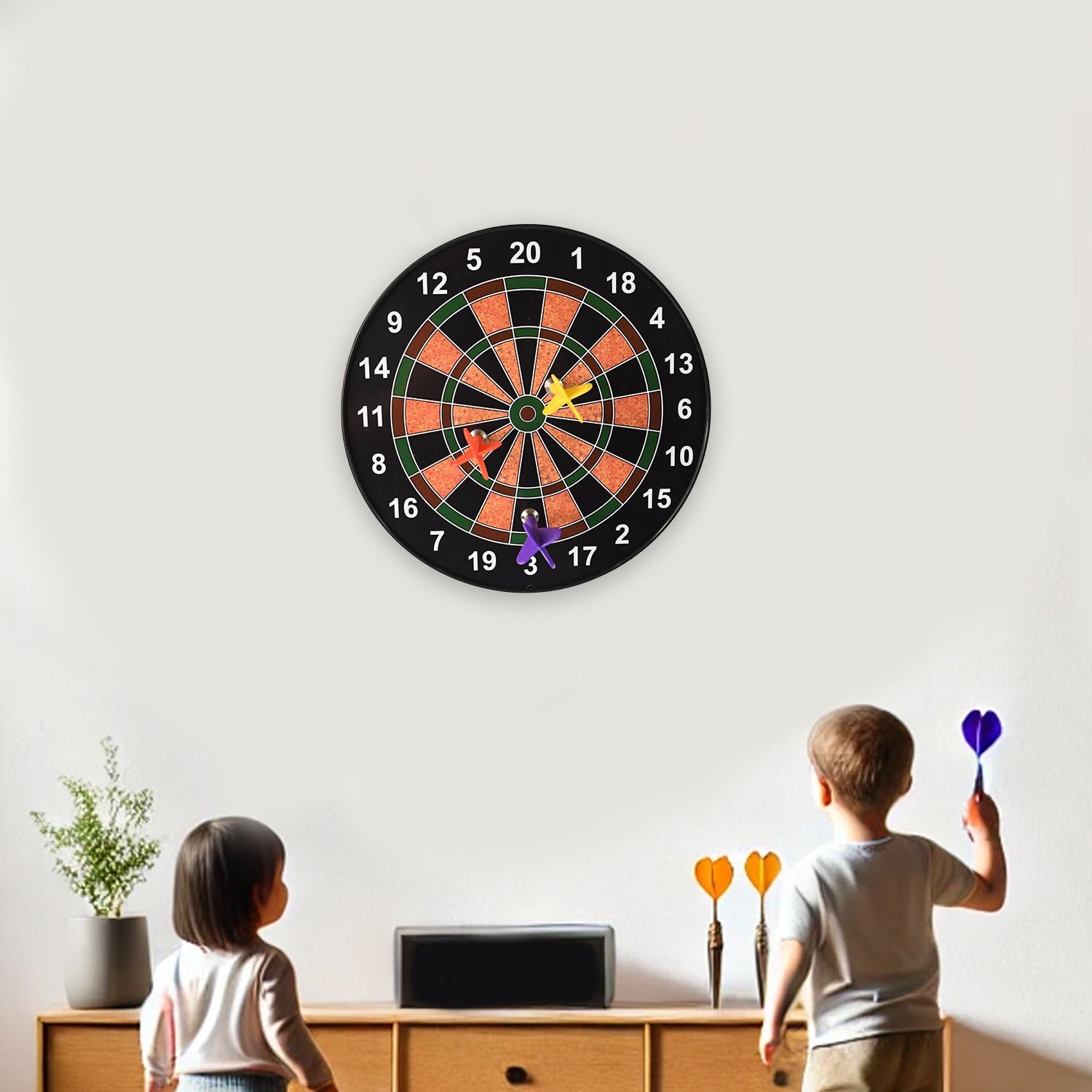 Magnetic Dartboard Game Set – Safe & Fun Indoor Play