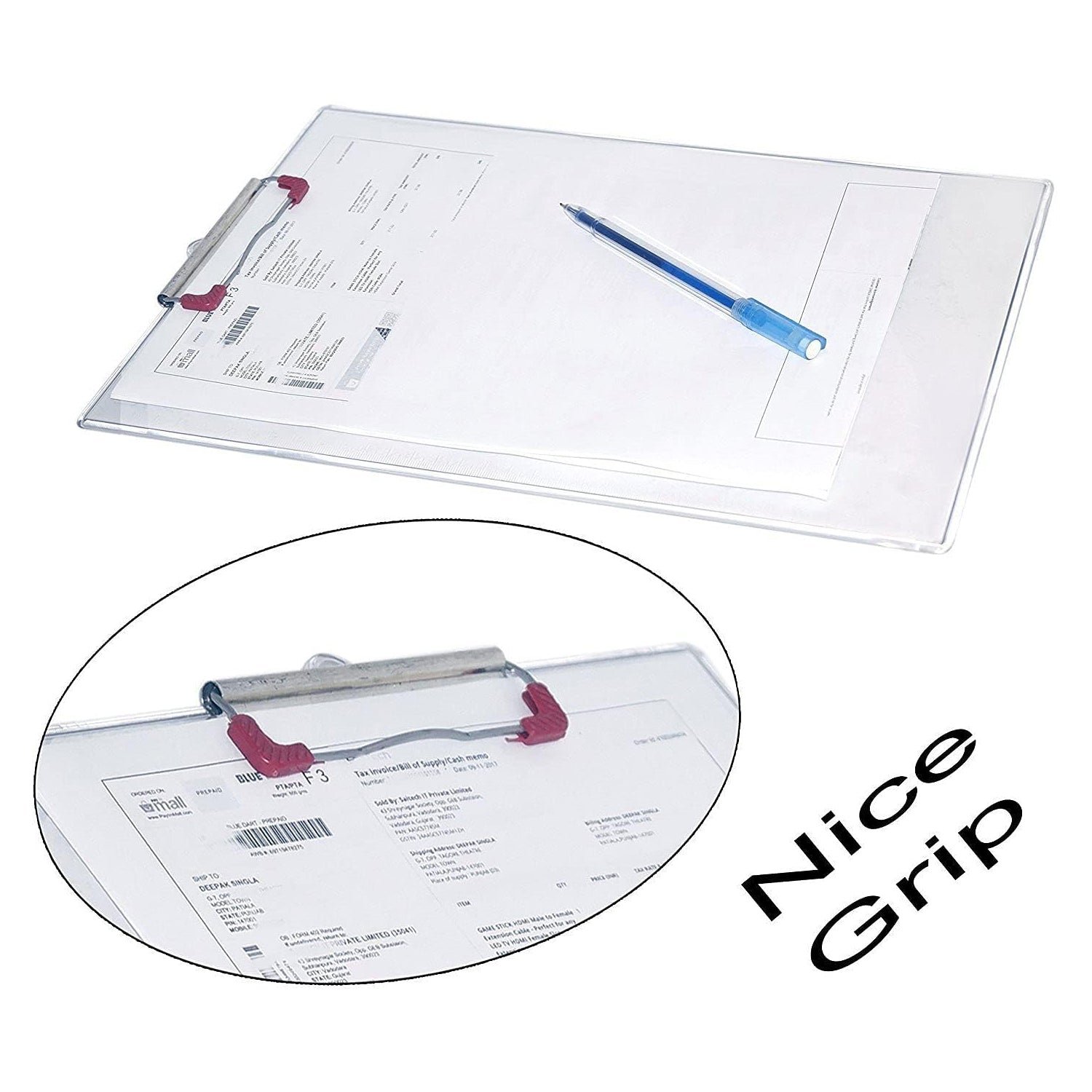 Transparent Exam Pad – Unbreakable with Centimeter Ruler | Indo Glow