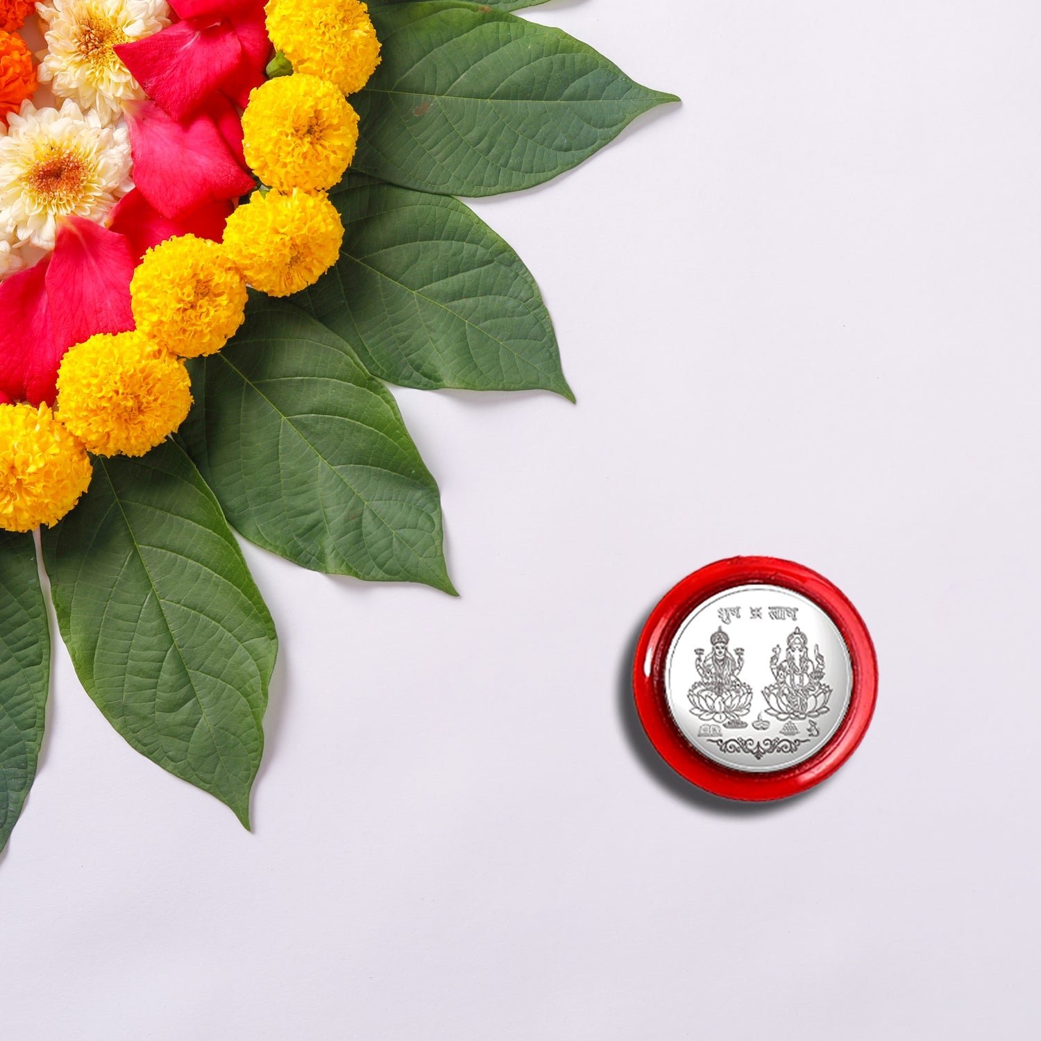 Goddess Lakshmi Pooja Coin – Symbol of Wealth & Blessings