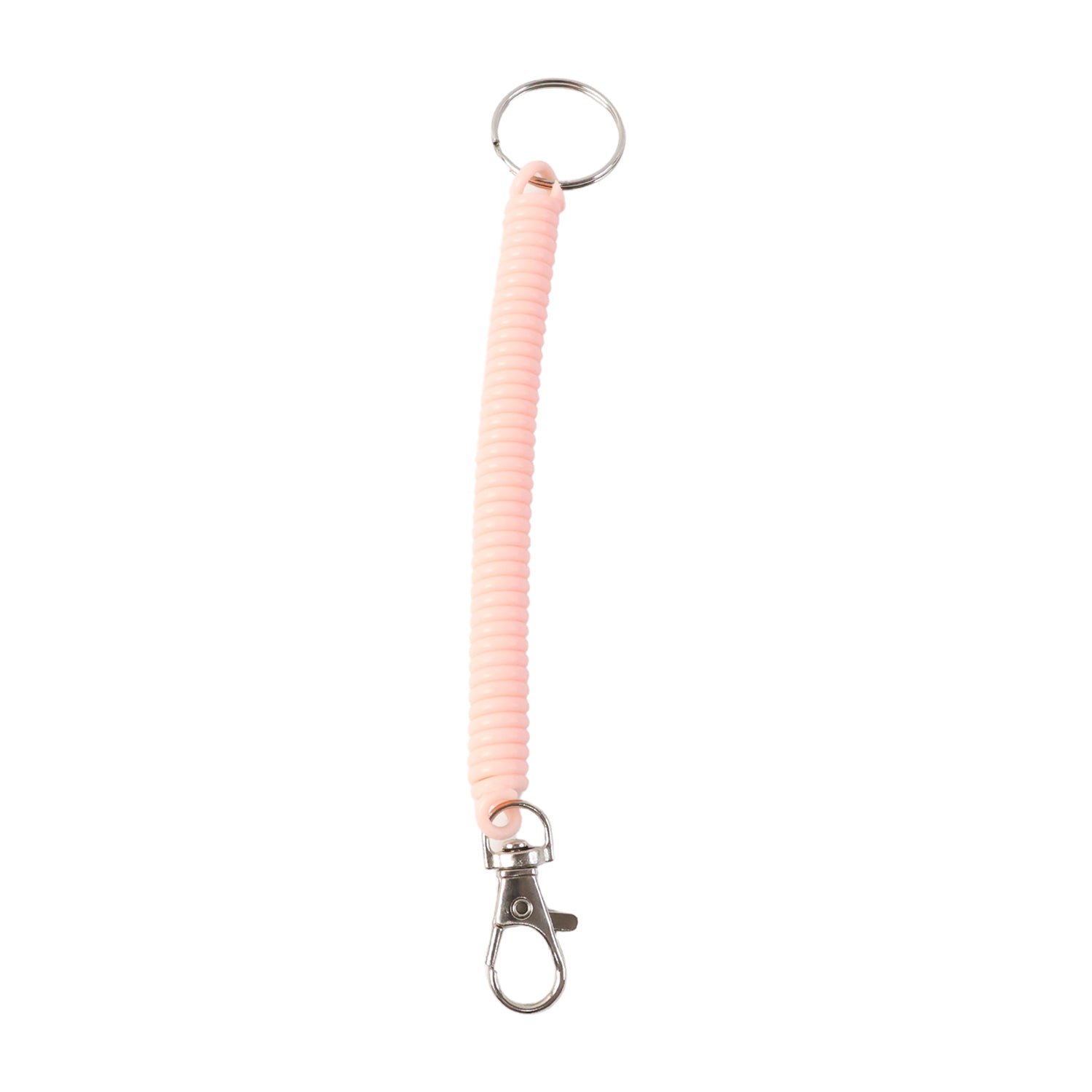 Spiral Coil Keychain Bracelet – Flexible & Durable Wrist Key Holder
