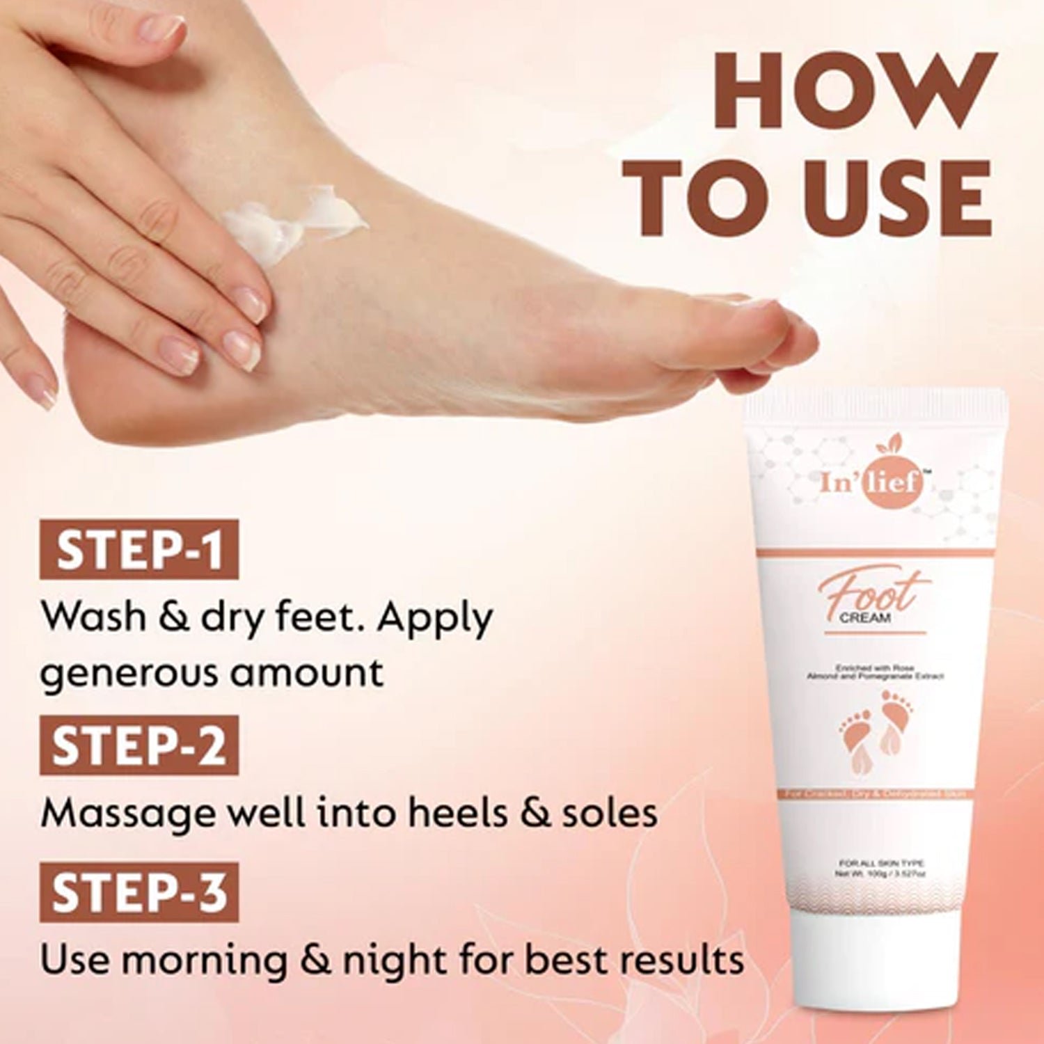 Foot Care Cream – Deep Nourishing for Soft, Smooth Heels