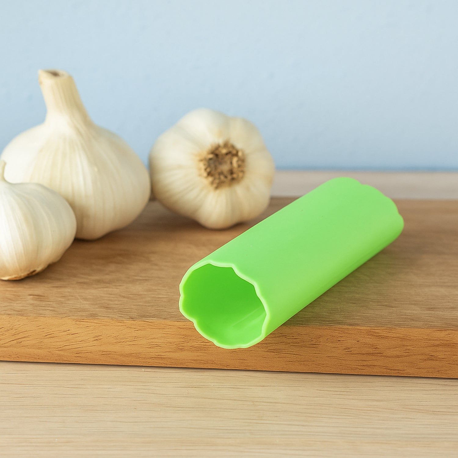 Silicone Garlic Peeler Tube – Quick & Hands-Free Garlic Skin Removal