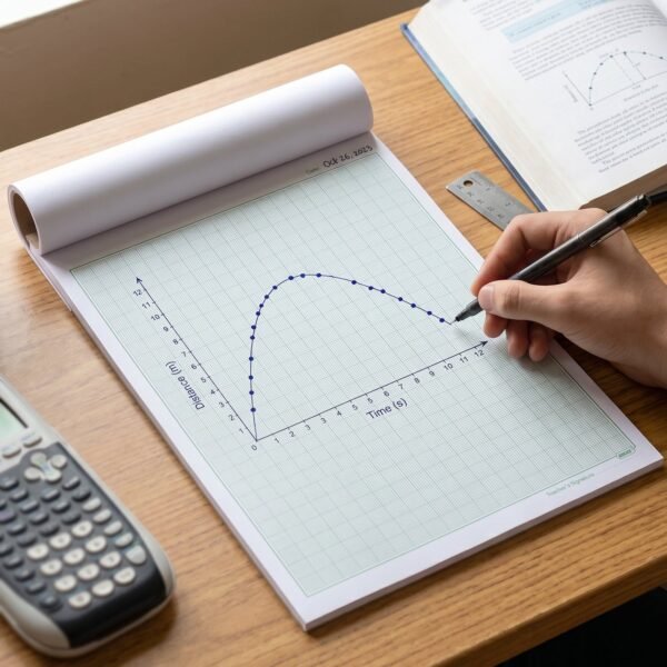 A4 Graph Paper Pad – Precise 1mm Square Grid for Technical & Academic Use